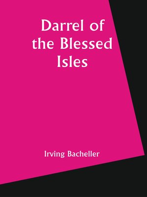 cover image of Darrel of the Blessed Isles
